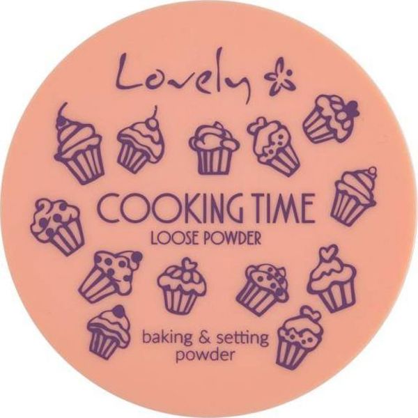 Lovely Cooking Time Loose Powder Πούδρα Προσώπου με Κολλαγόνο, Διάφανο, 6g