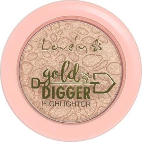 Lovely LOVELY_Glow Digger Highlighter λάμψη προσώπου