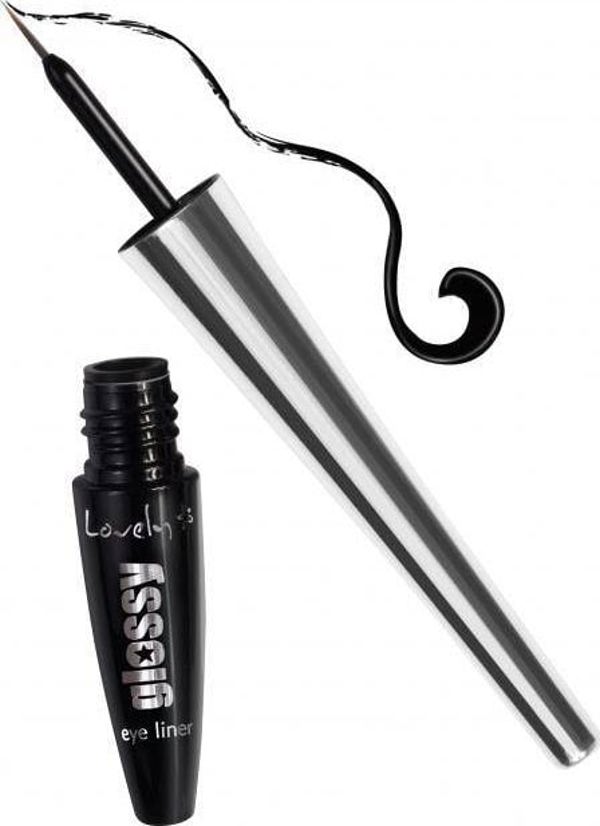 Lovely Eyeliner μαύρο για τα μάτια με υψηλή λάμψη 2g