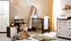 Kounia Klups Giraffe 120x60, lefko/kafe