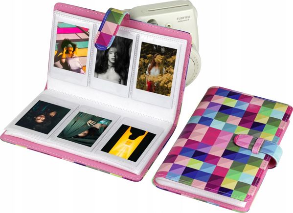 LoveInstant Άλμπουμ Φωτογραφιών για Fujifilm Instax Mini, Χωρητικότητα 96 Φωτογραφιών, Λευκό