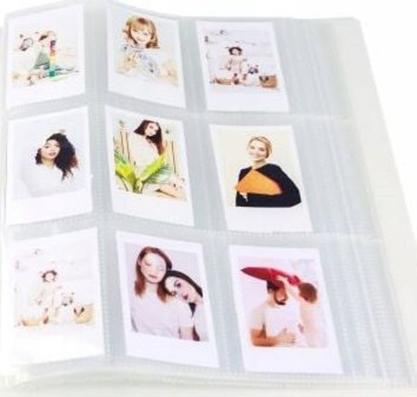 Άλμπουμ LoveInstant A4 για Φωτογραφίες 288x για Fujifilm INSTAX Mini 90 9 8 7 11 Διαφανές