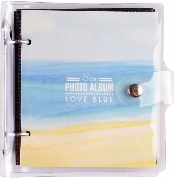 LoveInstant Άλμπουμ Φωτογραφιών για Fujifilm Instax Mini, 100 Θέσεις, Διαφανές, 2x3''