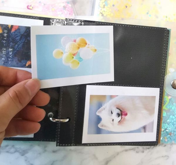 LoveInstant Άλμπουμ Φωτογραφιών για Fujifilm Instax Mini, 100 Θέσεις, Διαφανές, 2x3''