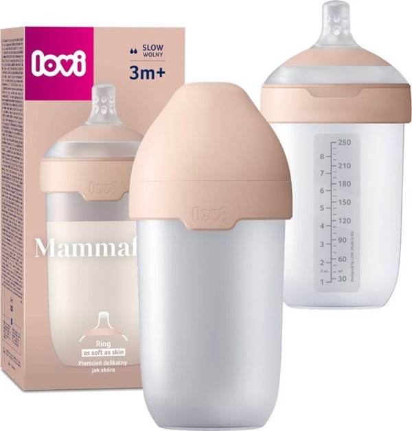 Lovi LOVI feeding bottle Mammafeel, 250 ml, 21/596