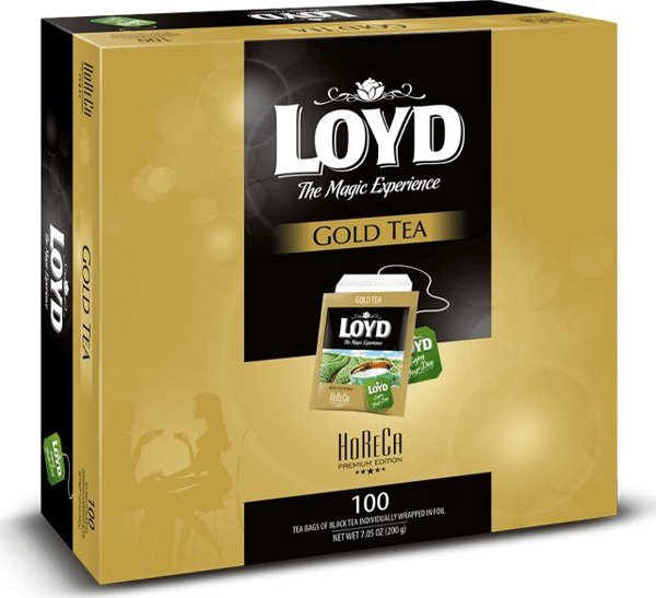 LOYD Herbata Horeca GOLD TEA 100 SZT