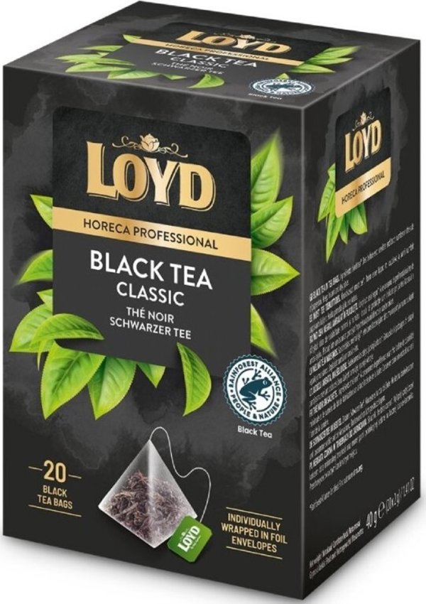 Loyd Herbata Professional Black - 20tb kopertowana