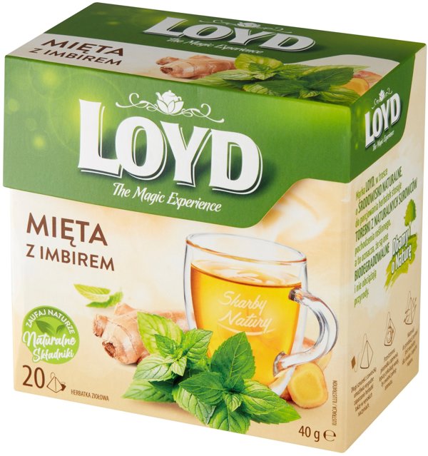 LOYD Τσάι Μέτας με Τζίντζερ 20 πυραμίδες