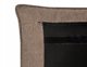 Κρεβάτι με αποθηκευτικό χώρο Boucle BAJONNA 160 x 200 εκ. Μπεζ-γκρί