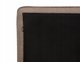 Κρεβάτι με αποθηκευτικό χώρο Boucle BAJONNA 160 x 200 εκ. Μπεζ-γκρί