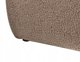 Κρεβάτι με αποθηκευτικό χώρο Boucle BAJONNA 160 x 200 εκ. Μπεζ-γκρί