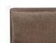 Κρεβάτι με αποθηκευτικό χώρο Boucle BAJONNA 160 x 200 εκ. Μπεζ-γκρί