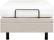 Ρυθμιζόμενο Κρεβάτι Χωρίς Κεφαλάρι DUKE II 90 x 200 εκ. Φωτεινό Μπεζ