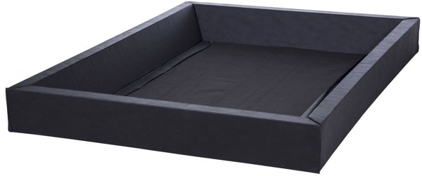 Υδρομασάζ Κρεβάτι Boucle LAVAUR 160 x 200 cm, Μπεζ-Γκρι
