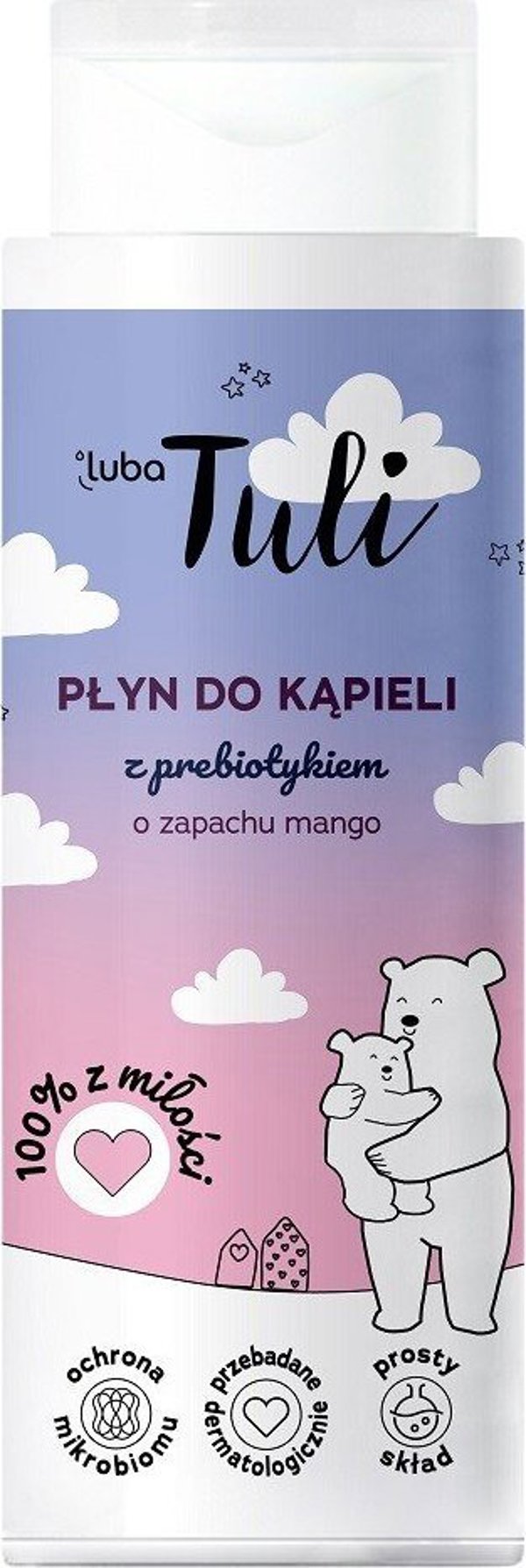 LUBA_Tuli υγρό μπάνιου με πρεβιοτικό Mango 400ml 12675999 5903968221294