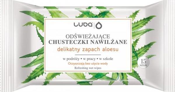 Υγρά μαντηλάκια Luba Refreshing Aloe 15 τεμ 9858896 5905669367059