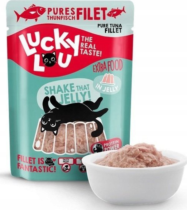 Lucky Lou Lucky Lou Extrafood Τόνος σε ζελέ φακελάκι 70g