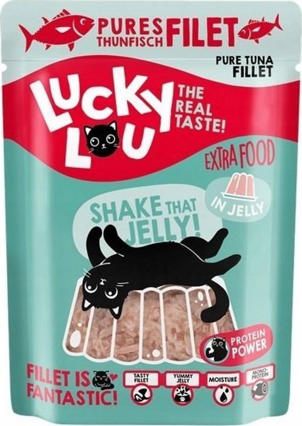 Lucky Lou Lucky Lou Extrafood Τόνος σε ζελέ φακελάκι 70g