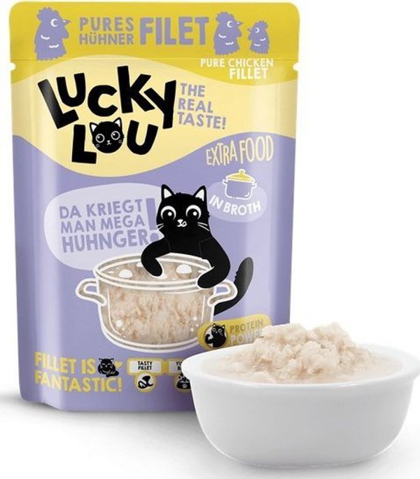 Lucky Lou Lucky Lou Extrafood Κοτόπουλο σε ζωμό φακελάκι 70γρ 14389981 4262437740928