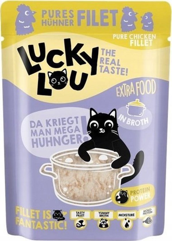 Lucky Lou Lucky Lou Extrafood Κοτόπουλο σε ζωμό φακελάκι 70γρ 14389981 4262437740928