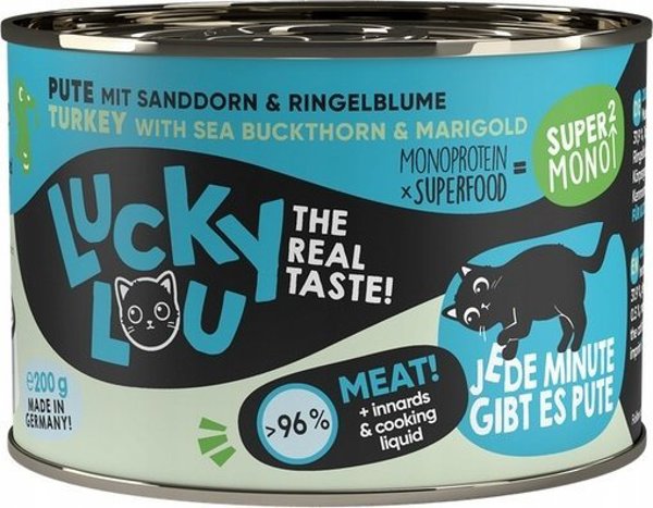 Lucky Lou Lucky Lou SuperMono κουτάκι γαλοπούλας 200 γρ