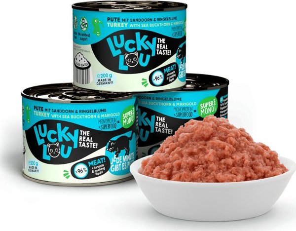 Lucky Lou Lucky Lou SuperMono κουτάκι γαλοπούλας 200 γρ