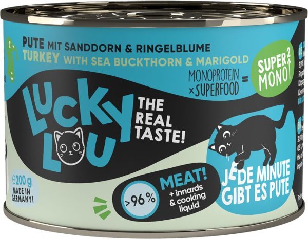 Lucky Lou Lucky Lou SuperMono κουτάκι γαλοπούλας 200 γρ