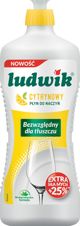 Ludwik Υγρό Πιάτων Λεμόνι 900g, Ενισχυμένη Σύνθεση για Αποτελεσματικό Καθαρισμό