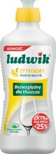 Ludwik Υγρό Πιάτων Λεμόνι, Με Δράση Κατά Των Λιπαρών, 450g
