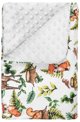 Κουβέρτα Lulando Lulando BABYDECKE 100 X 75 CM ΓΚΡΙ ΖΩΑ ΤΟΥ ΔΑΣΟΥΣ 14398965 5906118630007