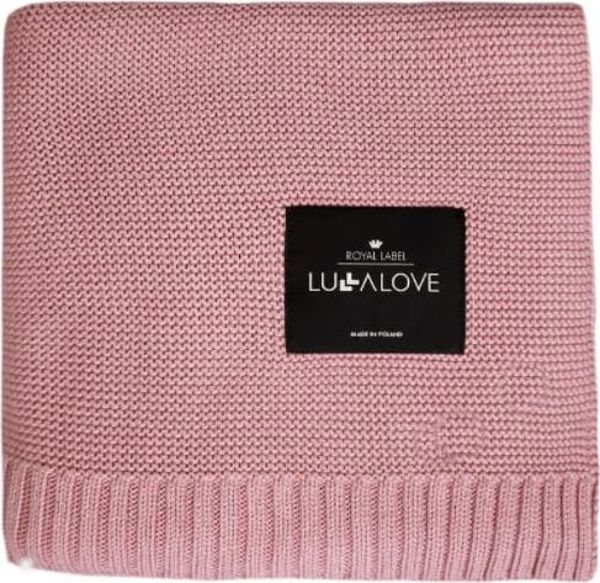 LullaLove Μεγάλη κουβέρτα από μπαμπού 120x100 Παιωνία Lullalove