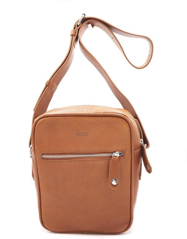 Τσάντα Messenger Lumi Bjorn, toffee