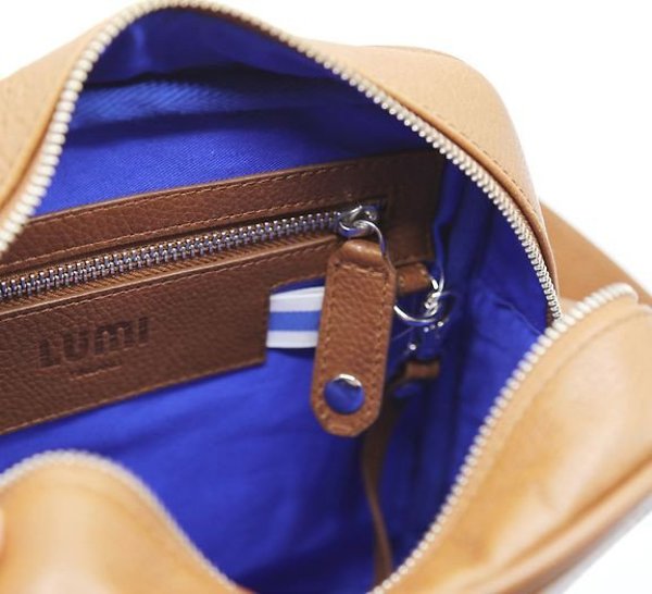 Τσάντα Messenger Lumi Bjorn, toffee