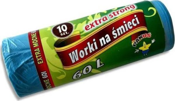 Τσάντες Lumarko Pakus Extra Strong 60L 10τμχ Μπλε 2389.. 11267212 5906074102389