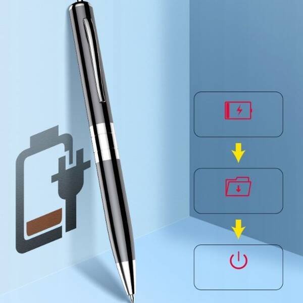 Luxury ΜΙΝΙ ΣΤΥΛΟ ΚΑΤΑΓΡΑΦΕΑΣ ΚΑΤΑΣΚΟΠΟΣ USB 15Ω HQ Για Ακρόαση Ανίχνευση