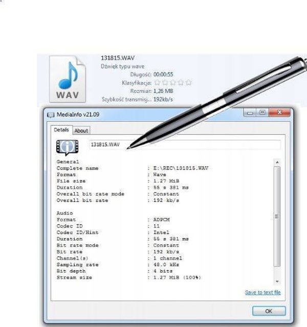 Luxury ΜΙΝΙ ΣΤΥΛΟ ΚΑΤΑΓΡΑΦΕΑΣ ΚΑΤΑΣΚΟΠΟΣ USB 15Ω HQ Για Ακρόαση Ανίχνευση