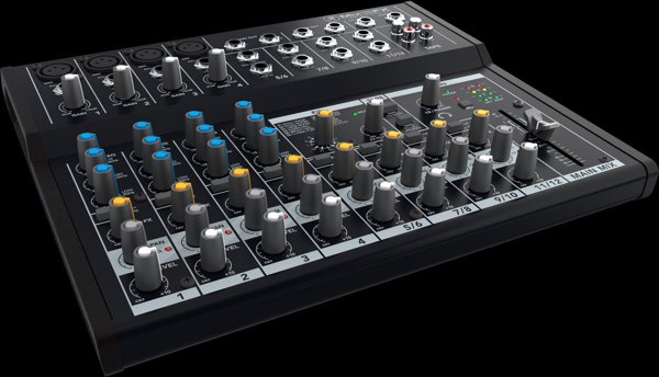 Mackie Mix12FX 12-Καναλιών Συμπαγής Αναλογικός Μίκτης Ήχου με Εφέ