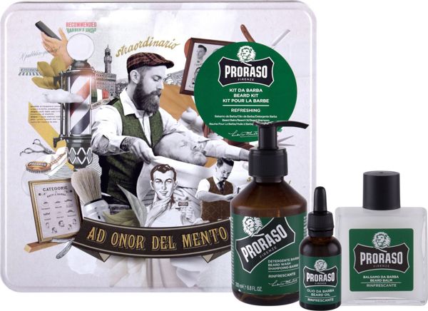 Macadamia PRORASO Eucalyptus Beard Wash Hair Σαμπουάν 200ml 8460803 8004395006939