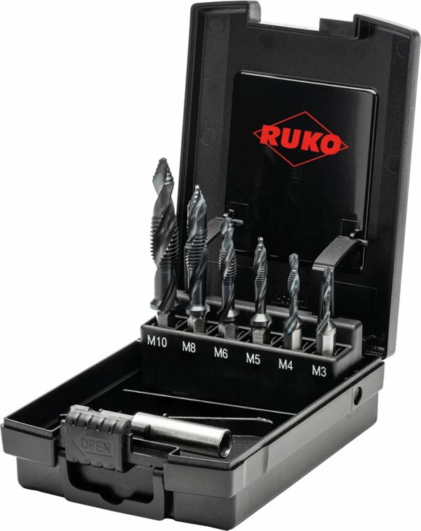 Σετ κολαούζων μηχανής RUKO Ultimatecut HSS M3-M10