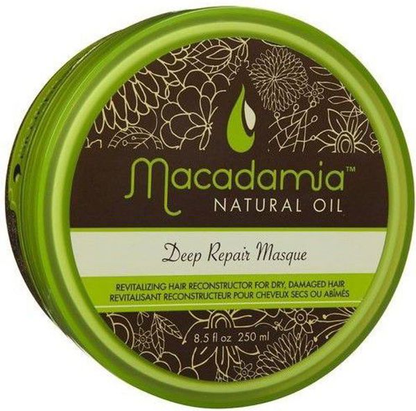 Μάσκα βαθιάς αναδόμησης Macadamia για ξηρά και ταλαιπωρημένα μαλλιά 250ml