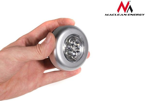 Maclean Lampa samoprzylepna 6xLED (MCE27)