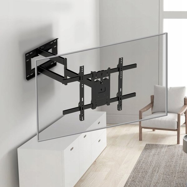 Βάση τηλεόρασης Maclean Maclean, max VESA 600x400, 37-70", 45kg, μακρύς βραχίονας 915mm, MC-985 13191544 5902211133490