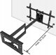 Βάση τηλεόρασης Maclean Maclean, max VESA 600x400, 37-70", 45kg, μακρύς βραχίονας 915mm, MC-985 13191544 5902211133490