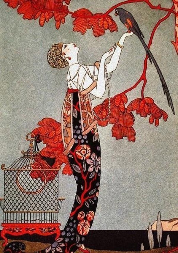Madame Treacle Κάρτα B6 με φάκελο Κόκκινο δέντρο