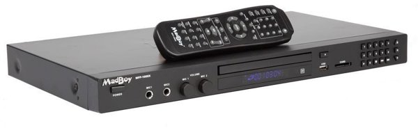 Συσκευή καραόκε MadBoy MFP-1000X + 2 μικρόφωνα