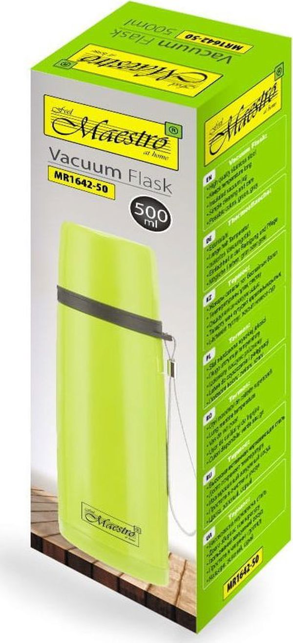 Θερμός ταξιδιού Maestro MR-1642-50 0.5 l Πράσινο