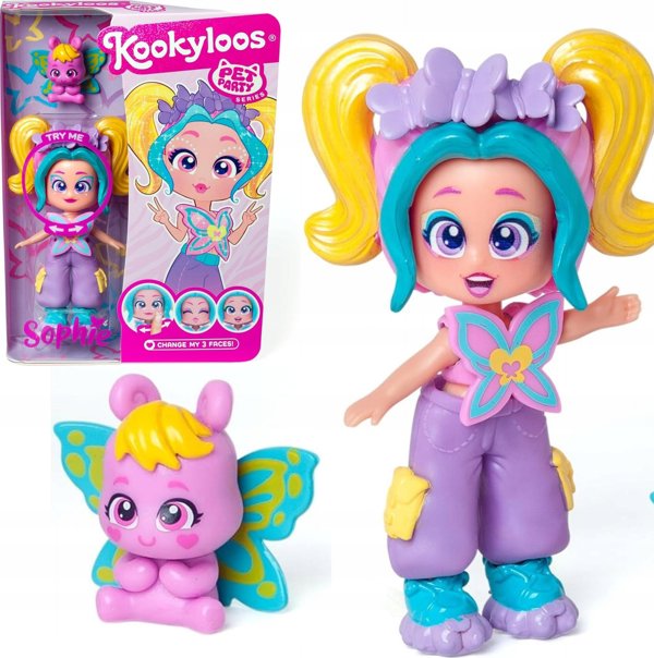 Magic Box MBX KOOKYLOOS PETSPARTYDOLLBULK ASST8