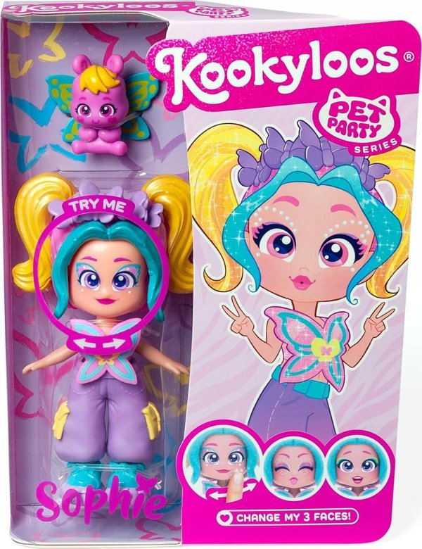 Magic Box MBX KOOKYLOOS PETSPARTYDOLLBULK ASST8