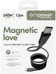 PanzerGlass Μαγνητικό Καλώδιο USB-C σε USB-C 240W, Fast Charging
