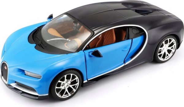 Μοντέλο Maisto σύνθετο Bugatti Chiron μπλε-μαύρο